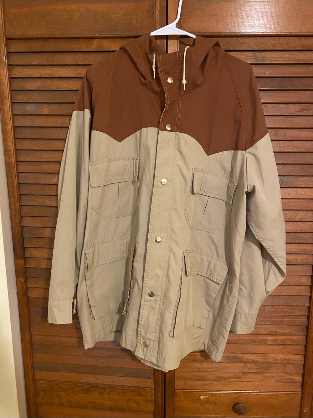 Vintage Skor Adventure Outdoor Gear Colorblock Utility Jacket